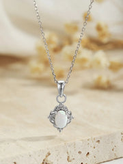 Aetolia Dainty Layering Choker Custom Charm Women Jewelry S925 Sterling Silver 18K Gold Plated Tiny Opal Pendant Necklaces for girl