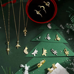 Aetolia Christmas Gift 18K Gold Plated Classic Trendy Cubic Zirconia 925 Sterling Silver Jewelry Engraved Moon Band Rings For Women