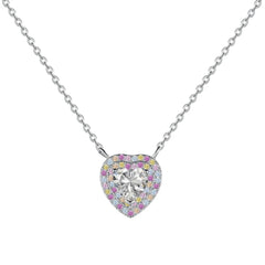 Aetolia Boho Rainbow Pink Stone Adjustable S925 Sterling Silver Bracelet For Women Cubic Zircon Tennis Bracelets Rings Jewelry Set
