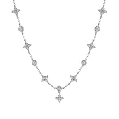 Aetolia Hot Sale Custom 5A Cz Cubic Zirconia 925 Silver Necklaces Women Non Tarnish Four Leaf Clover Necklace Bracelet Jewelry Set
