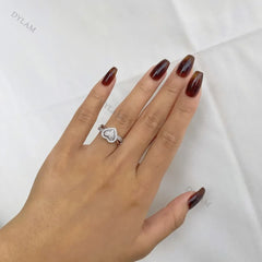 Aetolia Grade 5A CZ Zircons Square Circle Flower Sun Shaped Solitaire Engagement Wedding Sterling Silver Rings For Women