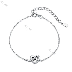 Aetolia Ladies Bracelets Bracelet In Tungsten Cute Initial Moissanite Tennis Charm Sets For Women Man Couple Lover Beaded Cross