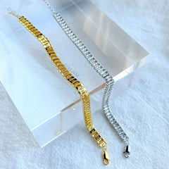 Aetolia New Bracelet Aetolia Women En Or Massif Custom Cubic Zircon Tennis Silver Bracelets Femmes De Marques Wealth Argent 925