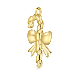Aetolia Christmas Cubic Zirconia Charm 925 Sterling Silver 18K Gold Plated socks Pendant Jewelry Beads Diy Necklaces for women