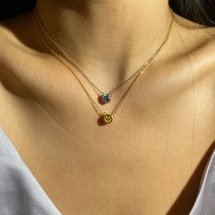 Aetolia Women Chain 18K Gold Plated Jewelry Popular 925 Sterling Silver Statement Heart Luxury Cubic Zircon Pendant Necklace