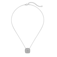 Aetolia S925 Sterling Silver Stud Earrings Cubic Zircon Emerald Cut Pendant Necklaces Cz Zirconia Square Rings Jewelry Women Set