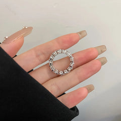 Aetolia Wholesale 925 Sterling Silver Rings Eternity Wedding Band Promise Diamond 5A Cubic Zircon Zirconia Jewelry Rings For Women