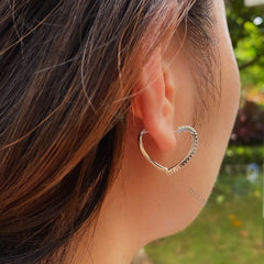 Aetolia Women Statement Hoops 925 Sterling Silver 18K Gold Plated Huggie Designer Dainty Classic Hypoallergenic Twisted Earrings