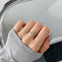 Aetolia Custom s925 Sterling Silver Eternity Round Oval Ring 5A Cz Cubic Zirconia Promise Engagement Wedding Rings Jewelry Women