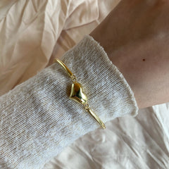 Aetolia Designer Stackable Adjustable Chunky 18K Gold Plated Bracelet Charms Silver Cuban Chain Tennis Bangles Bracelets Women