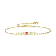Aetolia Custom Designer 18K Gold Plated Love Mama Bracelet Jewelry Tennis Bracelets Bangles For Women Mother'S Day Gift Adjustable