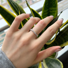 Aetolia trendy stylish Korean style minimalist minimal elegant fantasy princess 925 sterling rings for women