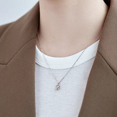 Aetolia Wholesale Price Factory Cubic Zirconia Girl Pendant Charms Necklace 18K Gold Plated Gorgeous Luxury Necklaces For Women