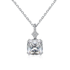 Aetolia Wholesale Custom Jewelry Drop Dainty 925 Sterling Silver Charms Necklaces Set Zirconia Heart Pendant Necklace For Women