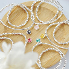Aetolia Accessories Bracelet Bangle 18K Gold Plated Anklets Set Initial Alphabet Letter A-Z Charms Pendant Cuban Link For Women
