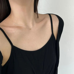 Aetolia Tarnish Free Waterproof S925 Silver Mini Beans Choker Pendant Statement Necklace 18K Gold Plated Necklaces For Girls