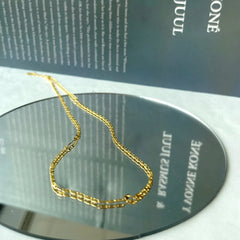 Aetolia New Arrival INS Verified Factory Basic Pig Nose Coffee 925 Sterling Silver 1.9MM Gold Plated Chain Necklace For Women Wear