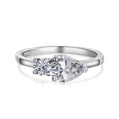 Aetolia Custom Flower Shape Cz Cubic Zirconia Jewelry Ruby 925 Sterling Silver Ring Engagement Wedding Eternity Band Rings For Women