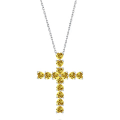 Aetolia Cross Necklaces Gold Plated Necklace 925 Sterling Silver Necklace Personalized Women Pendant CrossNecklace Jewelry