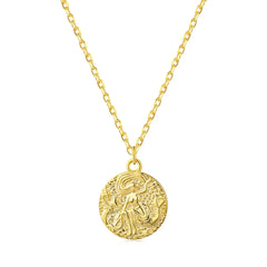 Aetolia Custom Women Bijoux Plaquet Or Joyeria De Bisuteria Joyas Sterling Silver Virgin Mary Necklace Gold Plated Jewelry