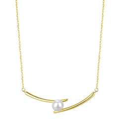 Aetolia 925 Sterling Silver Necklaces Pendant Jewelry Baroque Freshwater Trendy Statement Real Fresh Water Pearl Choker Necklace