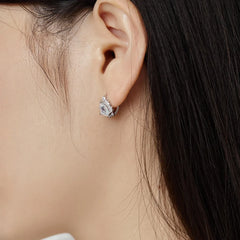 Aetolia Snowflake Stud Earring Diamond S95 Sterling Silver Earrings Women Non-Allergenic Material In Stock Cubic Zirconia Earring