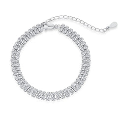 Aetolia New Bracelet Aetolia Women En Or Massif Custom Cubic Zircon Tennis Silver Bracelets Femmes De Marques Wealth Argent 925