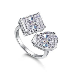 Aetolia 925 Sterling Silver 8A Cubic Zirconia jewelry Waterproof Bride Promise Ring Diamond Engagement Wedding Rings Jewelry Women