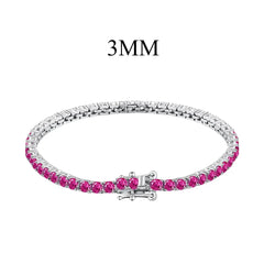 Aetolia Christmas Gifts Luxury Bling Red Green Cubic Zircon Bracelet Earrings Necklace Set Statement Emerald Rings Jewelry Set For Women