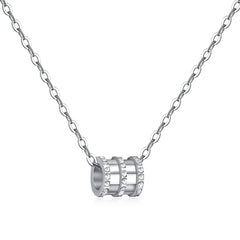 Aetolia Hot Selling Korean Simple Designs Womens Jewelry Minimalist Gold Plated Pendant Sterling Silver Necklaces for women