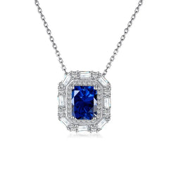 Aetolia Wholesale Custom Jewelry Drop Dainty 925 Sterling Silver Charms Necklaces Set Zirconia Heart Pendant Necklace For Women