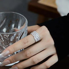 Aetolia Hot Sale Luxury Punk Hip Hop Cuban Cz Zircon Cubic Zirconia Ring Fine Jewelry S925 Sterling Silver Diamond Rings For Women