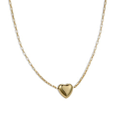 Aetolia Luxury Design Exquisite Korean Heart Necklace 18K Gold Plated Jewelry S925 Sterling Silver Accessories Necklaces For Women