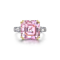 Aetolia luxury S925 sterling silver fine fancy diamond CZ ring wedding ring moissanite custom women finger rings