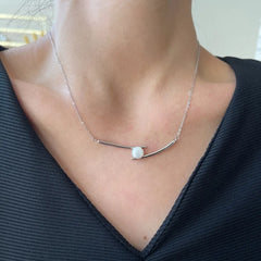 Aetolia Fresh Water Pearl Jewelry Accessories Pendant Dainty Minimalist Women Aetolia Winter Trendy Sterling Silver Necklaces