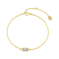 Aetolia Fashion Jewelry Custom Mujeres Pulseras heart Charm 18K Gold Plated Bracelets Bangles For Women 925 Sterling Silver Bracelet