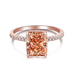 Aetolia S925 Sterling Silver Engagement Wedding Fine Jewelry Rings for Women Jewelry 8A Quality CZ Zircon 925 Silver Custom Jewelry
