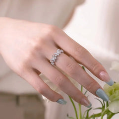 Aetolia Anillos De Pareja 5A Cz Zircon Butterfly Couple Ring 925 Sterling Silver Bridal Romantic Wedding Rings For Women Girl Gift