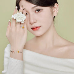 Aetolia Wholesale Bracelet S925 Sterling Pulseras Fashion Jewelry Korean Cubic Zirconia Bracelet Jewelry Woman Bracelets Bangles