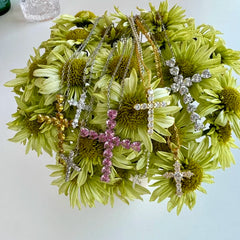 Aetolia Cross Necklaces Gold Plated Necklace 925 Sterling Silver Necklace Personalized Women Pendant CrossNecklace Jewelry