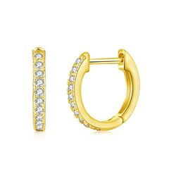 Aetolia Luxury Pendientes Bijoux Boucles D'oreilles Femme Tendance Gold Earing 925 Sterling Silver Women Hoop Earring