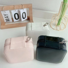 Aetolia Fashion Fine Jewelry box Packaging Accessories Leather Box Women Ring Earring Bracelet Necklace Package Packaging Box