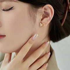 Aetolia Fashion 925 Sterling Silver Earing Stud Large Micro Vintage 5A Cubic Zirconia Woman Custom Diamond Earring Butterfly