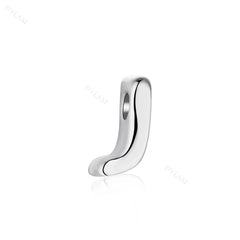 Aetolia 925 Sterling Silver Sliding Chain Personalized Alphabet Necklaces Diy Name Letter Initial Charm Pendant Necklace 18K Gold Plated