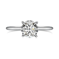 Aetolia Custom s925 Sterling Silver Eternity Round Oval Ring 5A Cz Cubic Zirconia Promise Engagement Wedding Rings Jewelry Women