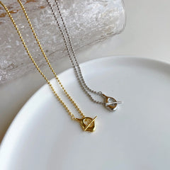 Aetolia Big Trend 925 Sterling Silver Necklace Chain Jewelry 18k Gold Designer Freshwater Girls Gold Plated Necklace For Women