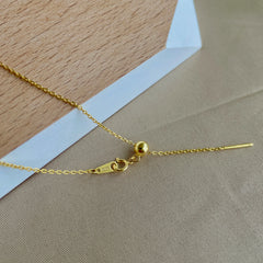 Aetolia Wholesale Sterling Silver 925 Sliding Ball Adjustable Chain Alphabet Popular DIY 26 Initial Letter Charm Pendant Necklace