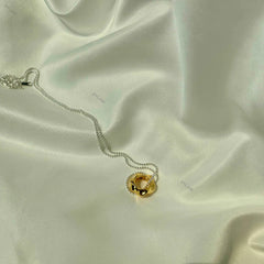 Aetolia Plata Design Minimalist 925 Silver Pendant Necklace Jewelry Charm Custom Chain 925 Sterling Silver Gold Plated Necklace