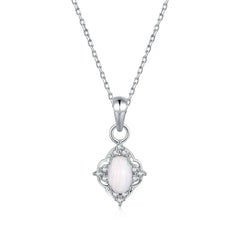 Aetolia Dainty Layering Choker Custom Charm Women Jewelry S925 Sterling Silver 18K Gold Plated Tiny Opal Pendant Necklaces for girl