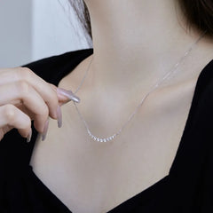 Aetolia Customized 925 Sterling Silver Popular Women Pendant Jewelry Cz Cubic Zirconia Diamond Pendant Necklaces For Women